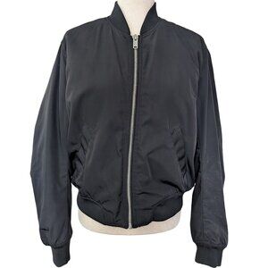H&M Black Insulated Bomber Jacket